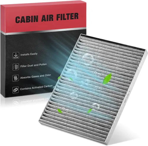 Miniatura 22 de BDFHYK 2 filtros de aire de cabina CF10136 con carbón activado compatibles con Chevy Uplander 2005-2009, Venture 2001-2005, compatibles con Buick