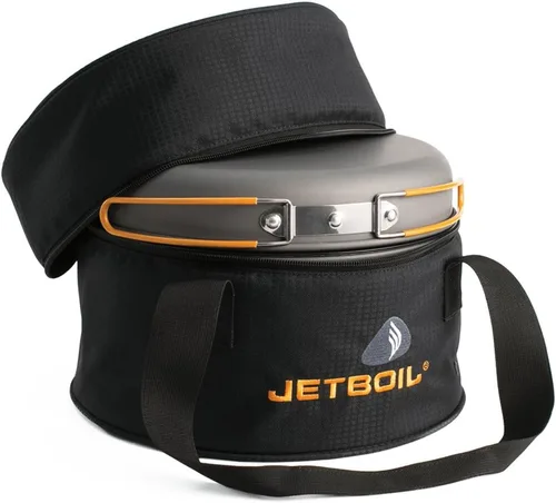 Miniatura 4 de Jetboil Genesis Basecamp Backpacking and Camping Stove Cooking System with Camping Cookware Naranja