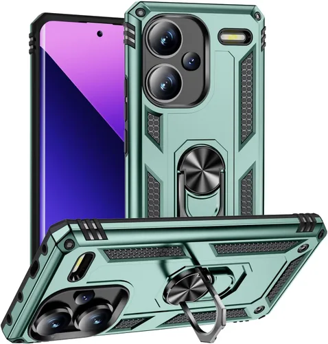 Miniatura 80 de Funda para Xiaomi redmi Note 12 Pro Plus 5G con protector de pantalla, soporte delgado protección militar a prueba de golpes Armor Defender Funda