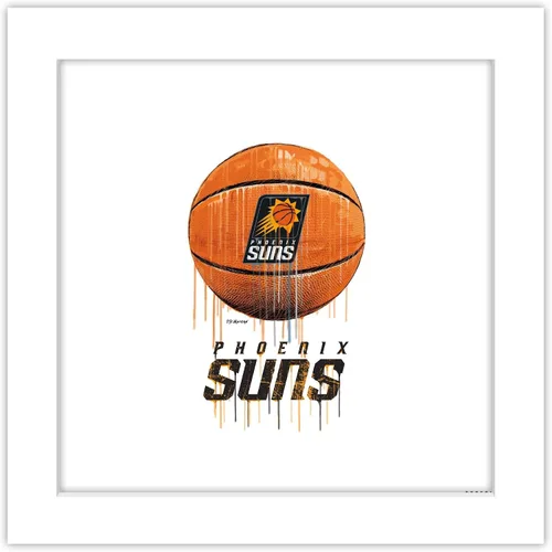 Miniatura 10 de Trends International Gallery Pops NBA Phoenix Suns - Póster de pared de baloncesto por goteo, 12.00 x 12.00 pulgadas, versión de marco negro