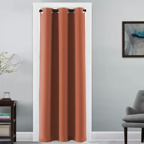 Miniatura 190 de H.VERSAILTEX - Cortinas blackout con aislamiento térmico y ojales en la parte superior, para patios, puertas correderas y división de habitaciones