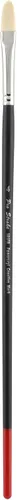 Creative Mark Powercryl Ultimate - Pinceles de pintura acrílica, Filbert #4, pinceles de pintura para artistas, 3 diámetros de filamento de cabello