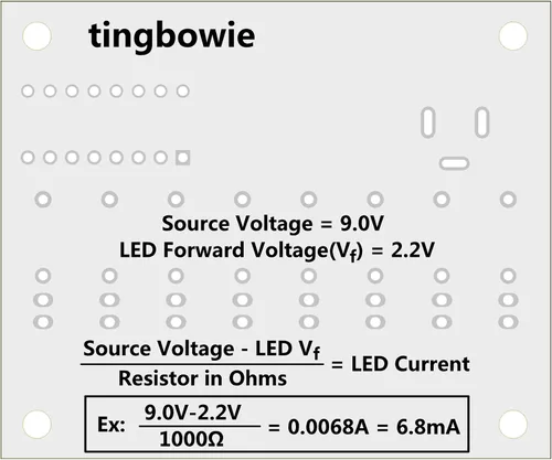 Miniatura 5 de Kit de práctica de soldadura, tablero de entrenamiento de electrónica de aprendizaje