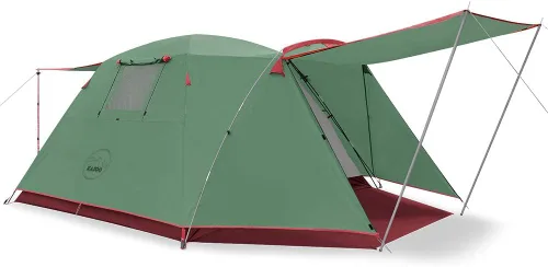 Miniatura 9 de KAZOO Tienda de campaña para 2/4 personas al aire libre impermeable para la familia, tiendas grandes para 2/4 personas, fácil instalación, tienda