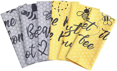 ACCENTHOME Juego de 4 toallas de cocina de algodón, juego de toallas absorbentes para cocina, paños de cocina, toallas de bar, toallas de cocina