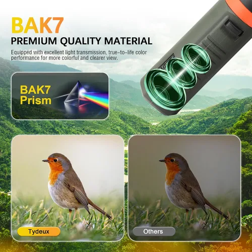Miniatura 2 de Prismáticos compactos de 8 x 26 – Prisma impermeable y BK7 – Regalos para observación de aves, caza y deportes, conciertos y teatro