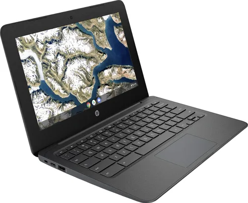 Miniatura 2 de HP Chromebook Principal, pantalla HD de 11.6 pulgadas (1366 x 768), procesador Intel Celeron N3350, 4GB LPDDR2, 32GB eMMC, Chrome OS, HD Graphics