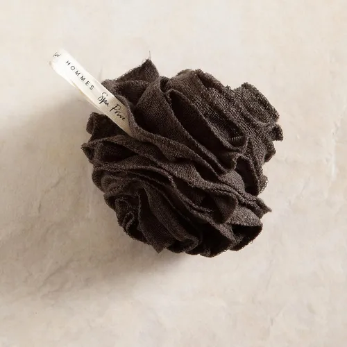 Miniatura 3 de Urbana Spa Prive - Puf de ducha para hombre, colección de carbón de bambú, marrón (6338)