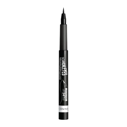 Miniatura 2 de Rimmel, Scandaleyes - Delineador de ojos grueso y fino REDESIGN Negro, 2 unidades (paquete de 1)