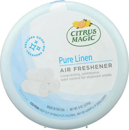 Miniatura 21 de Citrus Magic - Ambientador sólido que absorbe olores, lino puro, 8 onzas, paquete de 6