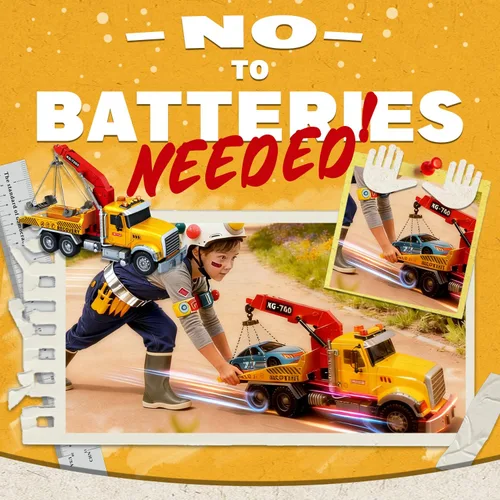 Miniatura 5 de SMILESSKIDDO Juguetes para niños pequeños de 3, 4, 5, 6 años, camión de remolque grande de fricción 1:12 con luz y sonido, coche deportivo y señales