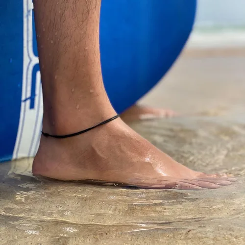 Miniatura 5 de Tobillera de cordón para hombres, mujeres, adolescentes y adultos, unisex, pulsera de tobillo para surfistas, playa, tobilleras, impermeables