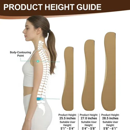 Miniatura 5 de Almohada cervical 2 en 1, almohada de apoyo lumbar para sofá reclinable y sillas de guardería, cojín de espuma de alta resistencia, soporte