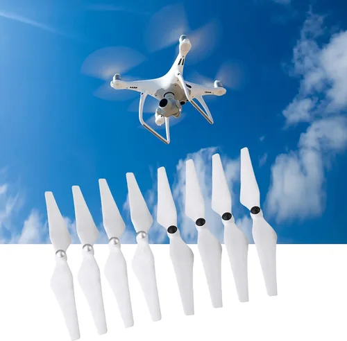 Miniatura 8 de Reemplazo de hélice de dron, 8 piezas de repuesto autobloqueantes para 1 2 3 3PRO FC40 E300 Quadcopter Accesorios