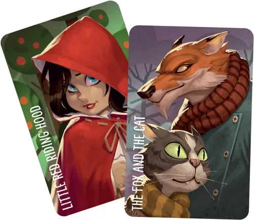Miniatura 2 de Horrible Guild Similo Fables: un juego de cartas familiar de juego rápido - Adivina el personaje secreto de cuento de hadas, 2-8 jugadores, a partir