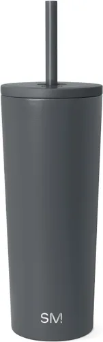 Miniatura 55 de Simple Modern - Vaso con aislamiento, con tapa y pajilla Taza de viaje Botella de agua de acero inoxidable reutilizable Unisex Colección