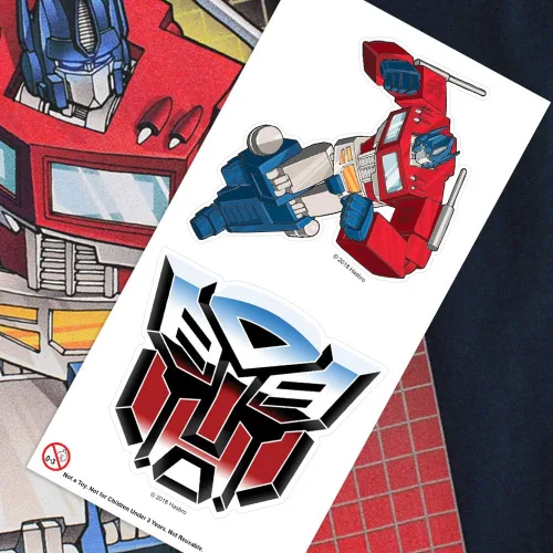 Miniatura 6 de Popfunk Classic Transformers Optimus Prime - Camiseta y pegatinas