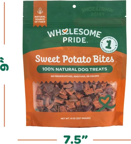 Miniatura 7 de Wholesome Pride - Caprichos de batata – premios naturales para perros – veganos, sin gluten y sin granos