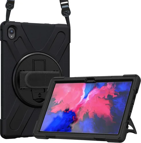 Miniatura 11 de ProCase Funda Lenovo Tab K10 de 10.3 pulgadas 2021 / M10 FHD Plus (2ª generación 2020), resistente a prueba de golpes, con soporte giratorio
