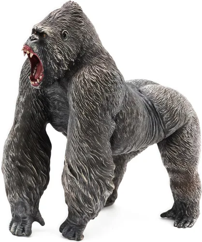 Gorilla Toys Figura de acción Rampage Gorilla Fight Mode Ape - Figuras sólidas de animales salvajes para juegos de rol, juguete para contar