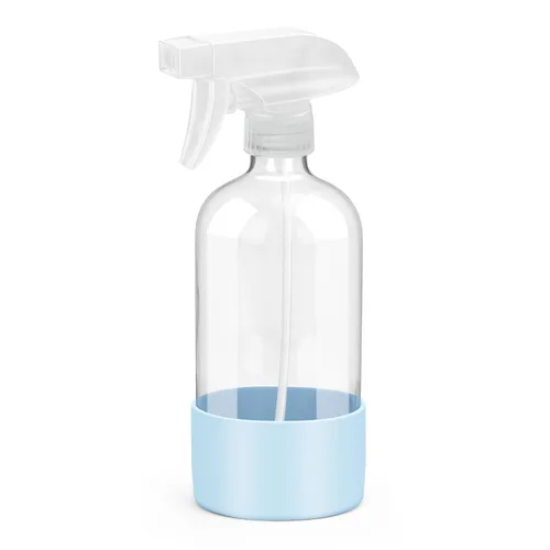 Miniatura 9 de Rionisor Botellas de Spray de Vidrio con Protección de Funda de Silicona, Recipientes Vacíos Recargables de 16 oz, Botellas de Spray Reutilizables