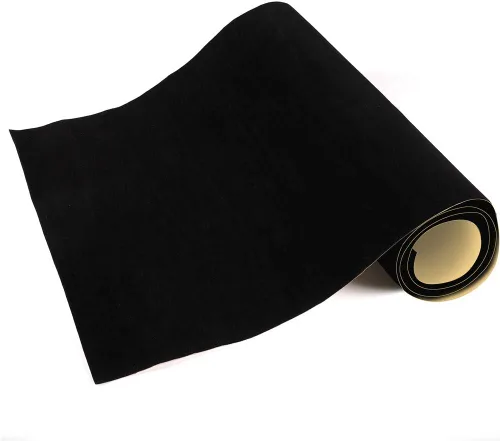 Mesheshe Hojas autoadhesivas, hojas de fieltro adhesivas para arte y manualidades, cajón de despegar y pegar/revestimiento de caja de joyería, papel