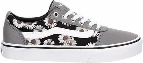 Miniatura 2 de Vans Tenis unisex Ward Low Top con cordones, diseño floral oscuroblanco grisnegro