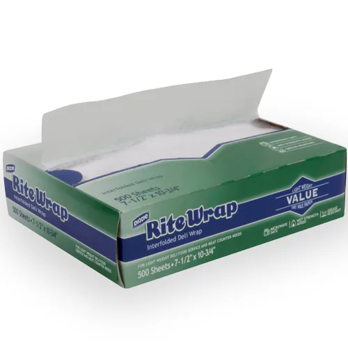 Georgia-Pacific Dixie Rite-Wrap - Papel de cera seca ligera entrelazada por GP PRO (Georgia-Pacific), RW86W, blanco, 10.75 pulgadas de ancho x 7.5