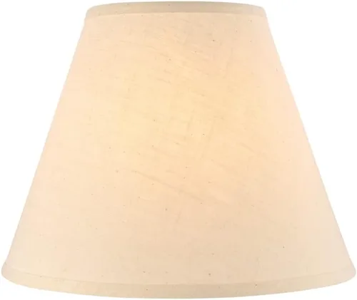 Miniatura 3 de Aspen Creative 32287A, Pantalla de Lámpara Transitional Hardback con Forma de Imperio y Construcción Spider en Beige, 14" de ancho (7" x 14" x 11")