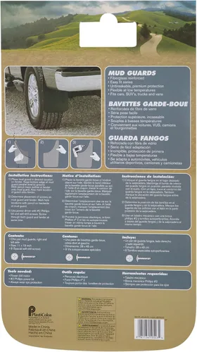 Miniatura 3 de Negro Off Road Scene Easy Fit Mud Guardia 11" – Juego de 2