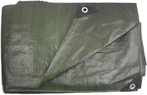 Miniatura 16 de lona impermeable duradera para cubierta, para camping, jardín, azul/verde militar, Verde