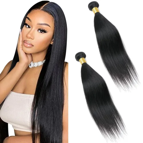 Miniatura 8 de Extensiones de cabello humano 12A ombré, ondulado, 4 paquetes cortos de 8, 8, 8, 8 pulgadas, extensiones de cabello virgen brasileño 100% sin