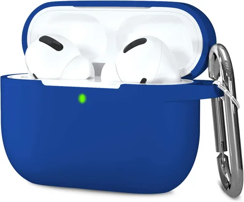 Miniatura 21 de Funda de silicona con iluminación nocturna para AirPods Pro, Hamile con llavero para Apple Airpod Pro 1ª/2ª generación 2019 2022, para mujeres