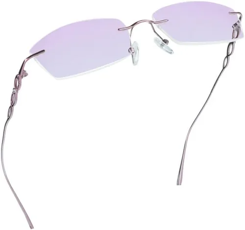 Miniatura 13 de LifeArt Gafas de lectura con marco de titanio puro, con bloqueo de luz azul, reducen la fatiga ocular, elegantes para hombres y mujeres