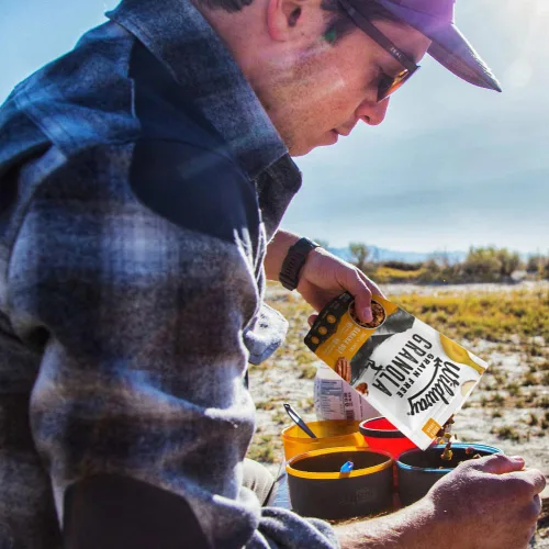 Miniatura 8 de Wildway Granola Keto con ingredientes orgánicos, manzana y canela, cereales sin granos, sin gluten, vegana, baja en carbohidratos y sin azúcar
