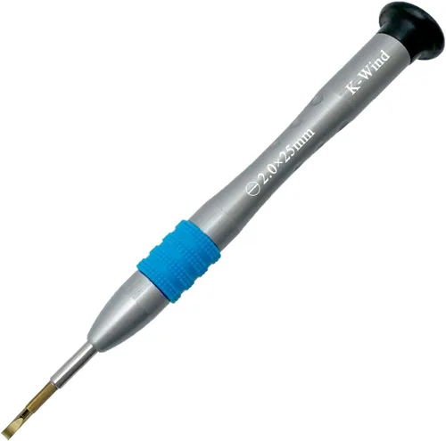 Miniatura 9 de Destornillador de cabeza plana de 0.118 in, destornillador ranurado de precisión -0.118 in, hoja plana de acero de alta aleación S2, punta Cabeza