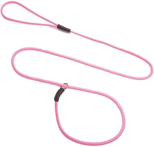 Miniatura 7 de Mendota Pet Correa antideslizante para exhibición de perros, fabricada en los Estados Unidos, color negro, 1/8 pulgadas x 54 pulgadas, para razas