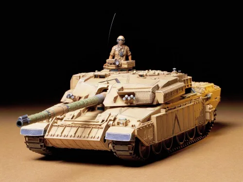 Miniatura 2 de Tamiya 1:35 Challenger de tanque de batalla principal británico 1