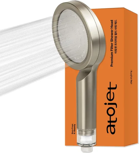 Miniatura 10 de Cabezal de ducha filtrado premium fabricado con la cultura de belleza de lujo de Corea, filtros de carbono puro para una piel más suave y un cabello