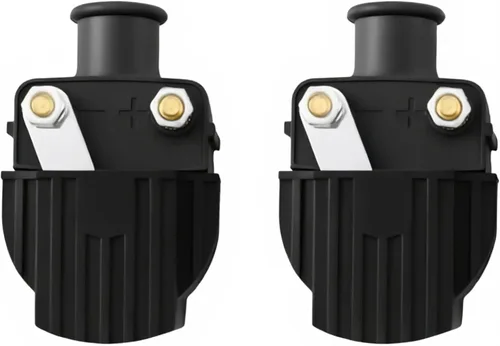 Paquete de 2 bobinas de encendido 18-5186 para fueraborda Mercury Mariner Force 6-150HP, reemplaza 398-9614, 339-832757A4, 339-7370A13, se adapta a