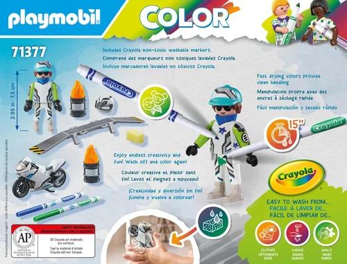 Miniatura 7 de Playmobil Color: moto