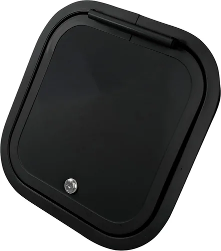 Puerta de equipaje RV de 12 pulgadas de ancho x 12 pulgadas de alto con esquinas redondeadas y cerradura para vehículos recreativos, puertas de