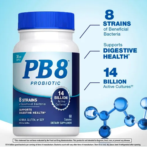 Miniatura 3 de Nutrition Now PB8 Acidophilus Cápsulas 60 CT