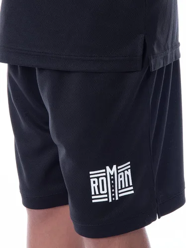 Miniatura 3 de INTIMO WWE Roman Reigns Icon Wreck Everyone And Leave - Conjunto de pijama corto para niños, Negro