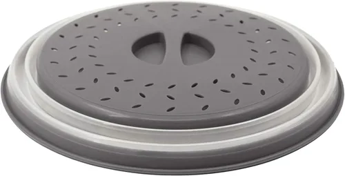 Miniatura 3 de LAMINET Cubierta extensible para tazón y plato para microondas (gris)