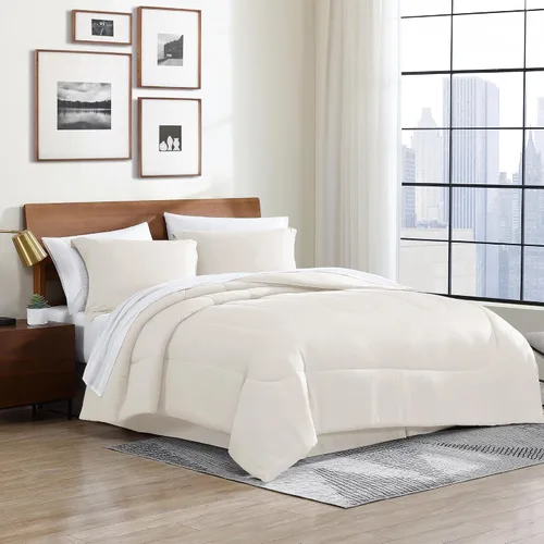 Miniatura 9 de Cathay Home Basic Bedding Home Essential - Juego de ropa de cama de microfibra ultrasuave y ligera, resistente a las arrugas, 6 piezas