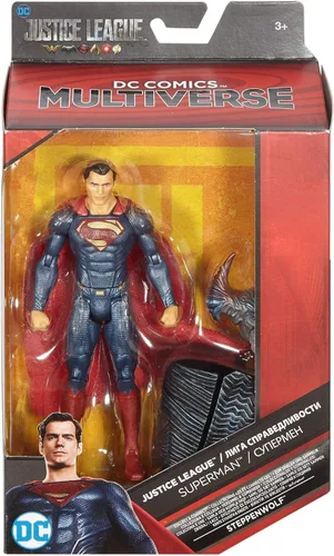 Miniatura 4 de Mattel DC Comics Multiverso Liga de la Justicia Superman