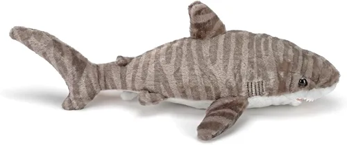 Miniatura 4 de Wild Republic - Peluche de tiburón tigre, muñeco de felpa, juguete de peluche, regalos para niños, colección Cuddlekins - 13 pulgadas