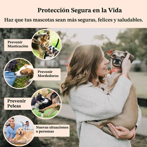 Miniatura 7 de Mayerzon Bozal para Perro, Bozales de Malla Suave para Perros Pequeños, Medianos y Grandes Chihuahua Poodle Husky Labrador Retriever, Protector