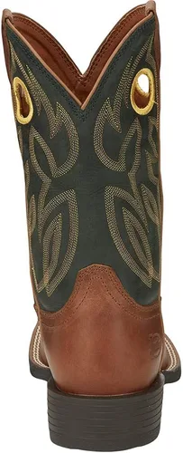 Miniatura 4 de Justin Boot Company Bowline Whiskey 11 Stampede Western - Botas de vaquero para hombre